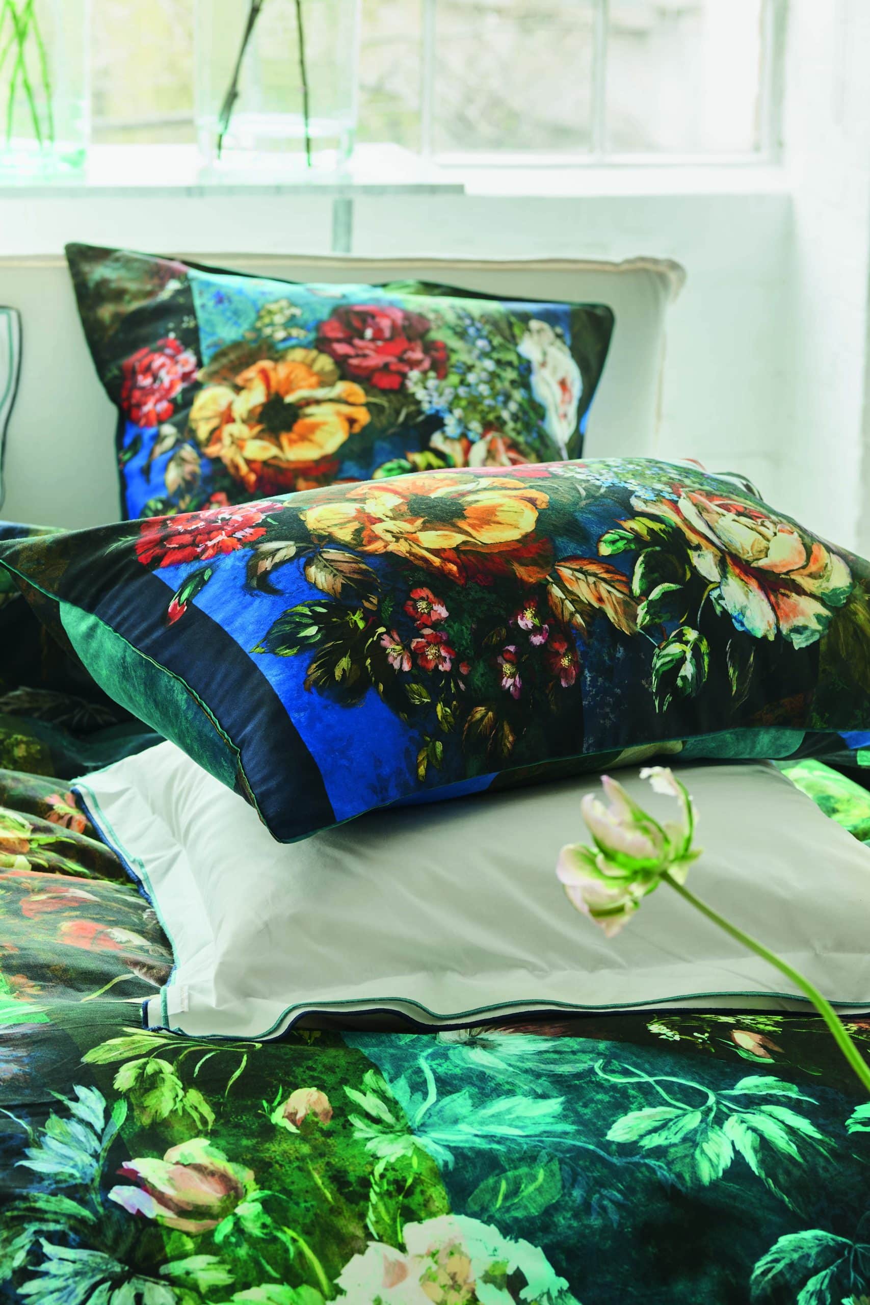 Designers Guild Bed linen with floral inspirations