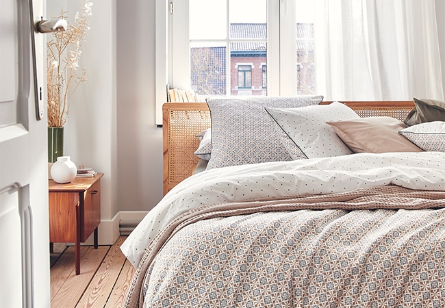 Parure en percale de coton imprime Galadriel (Essix)