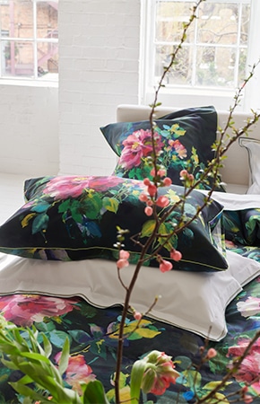 Parure en satin de coton - Gertrude (Designers Guild) EN